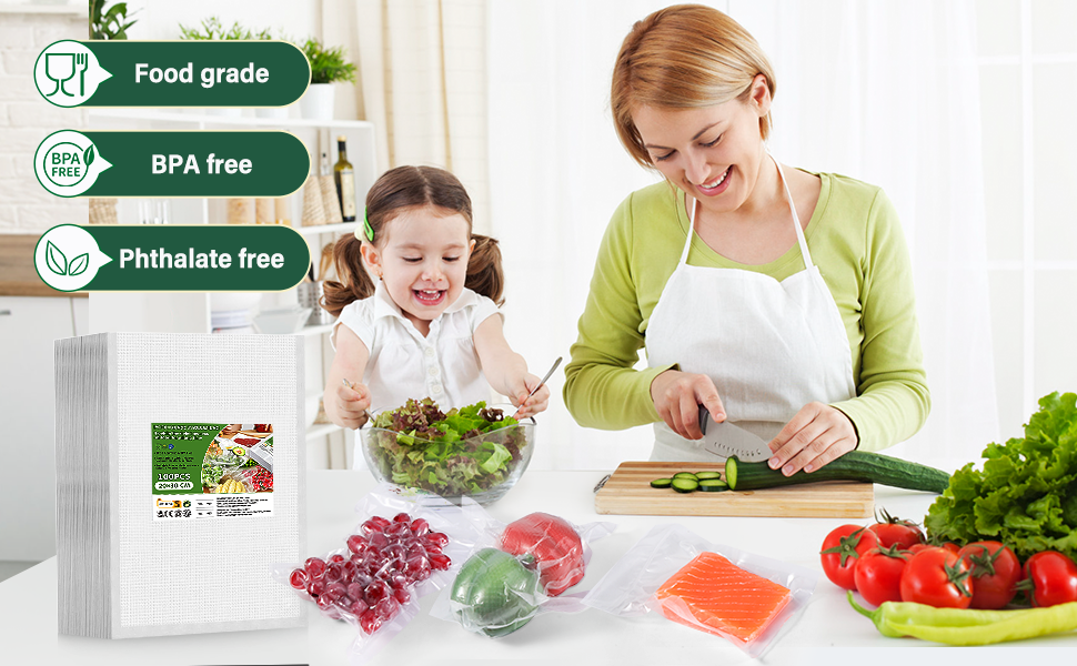 sac sous vide alimentaire