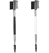 Brosse à Sourcils, 2 Pcs Peigne de Cils, Peigne à Cils Double Extrémité, Brosse Sourcils Double F...