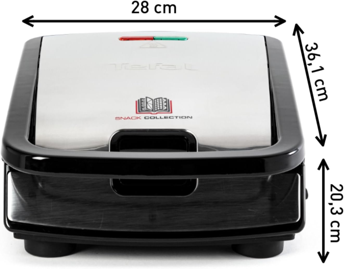 Tefal - Snack Collection - 2 plaques incluses, rangement facile, SW852D12