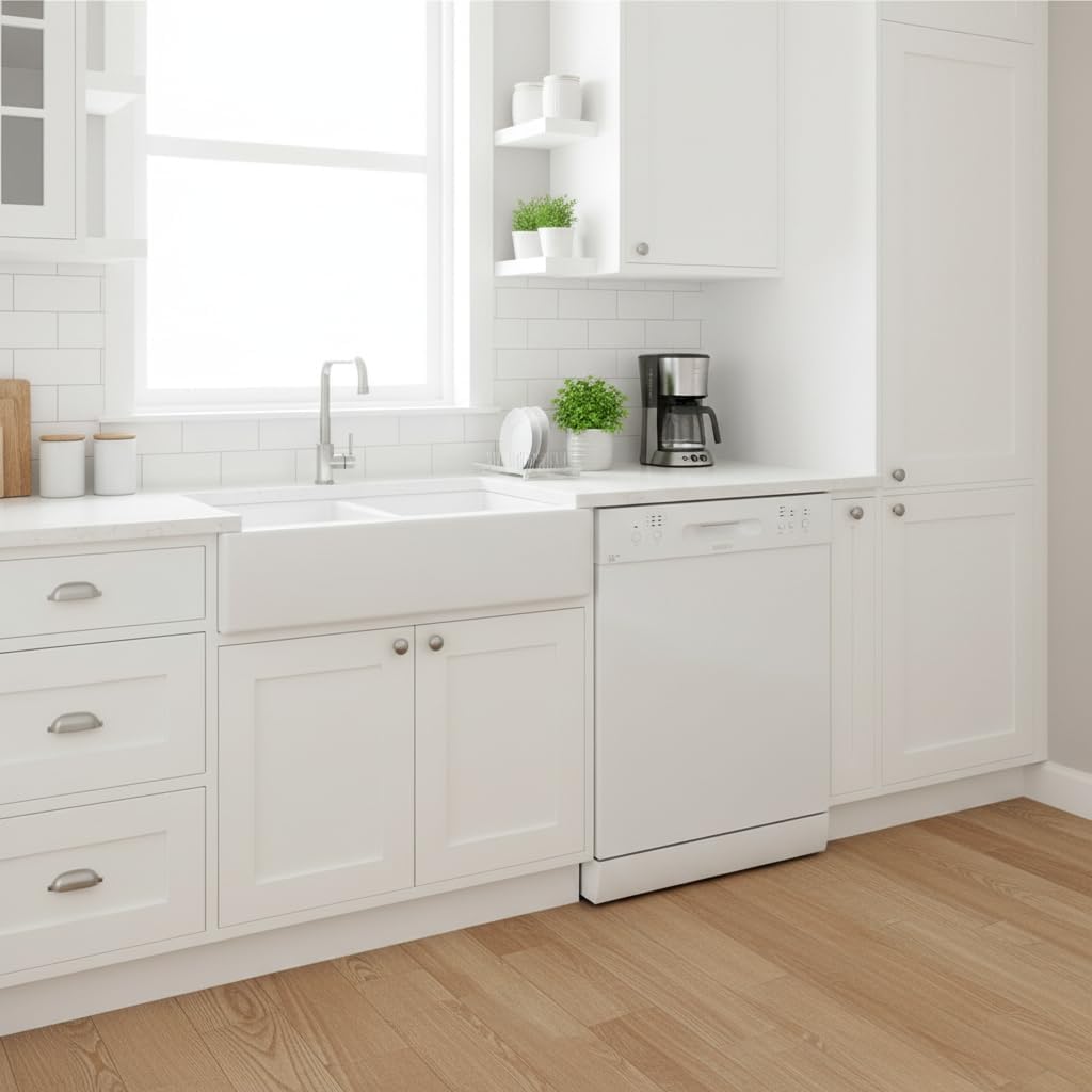 Edesa - lave-vaisselle série EDW - 60 cm - 6 programmes, blanc, classe E, EDW-6130 WH