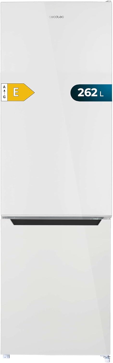 Cecotec - Bolero CoolMarket Combi - 262L - classe E, LED, verre, contrôle électronique