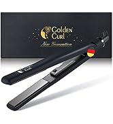 Golden Curl Fer Lisseur Cheveux Professionnel - 5 Ans de Tranquillité - Fer à Lisser et Boucleur ...