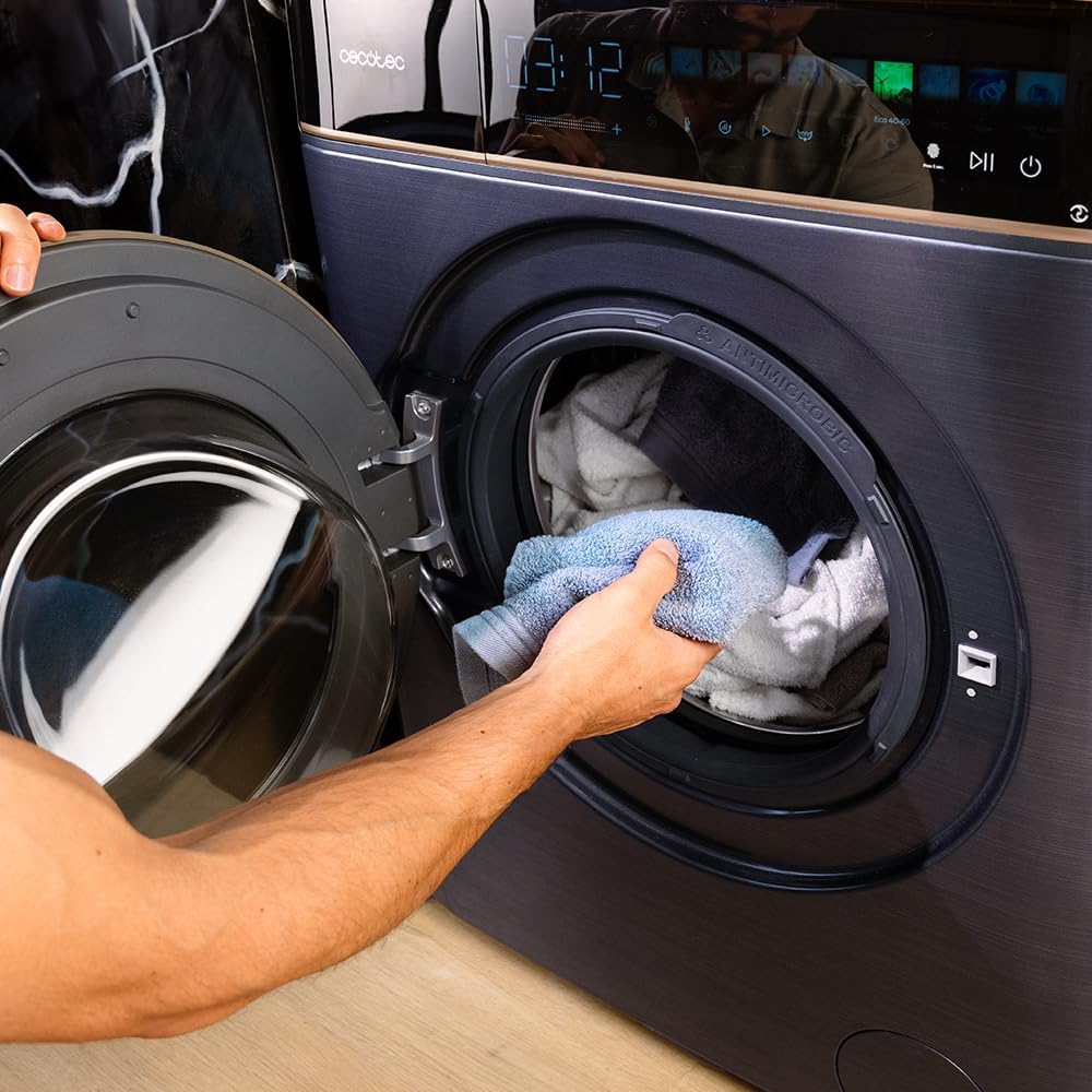 Cecotec - Bolero DressCode 10kg, 1400tr/min, écran 10,3