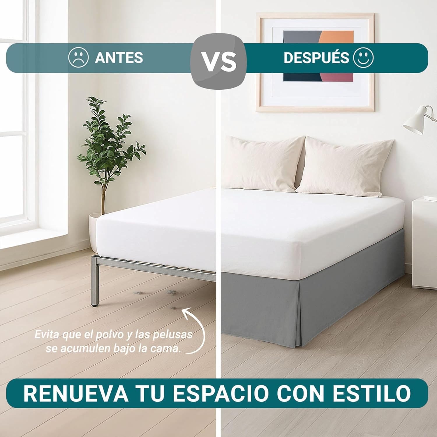 Housse de canapé - 180x190/200 cm - fabriquée en Espagne, grise, antidérapante, respirante