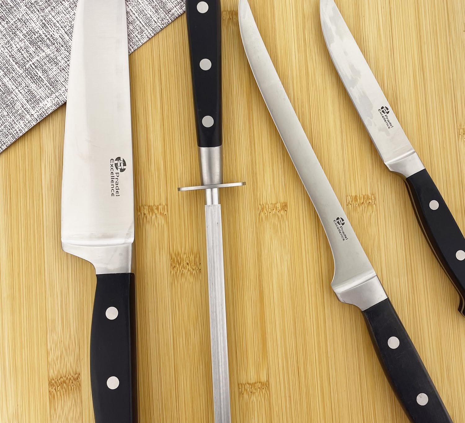 Pradel Excellence - Maître Chef - 13 cm - Couteau Désosser inox, manche POM durable - PCOT004004