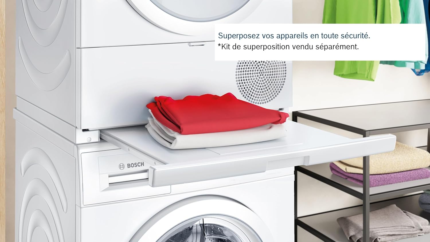 Bosch - Sèche-linge Série 4 8kg pompe à chaleur compact - WTH8300DFR