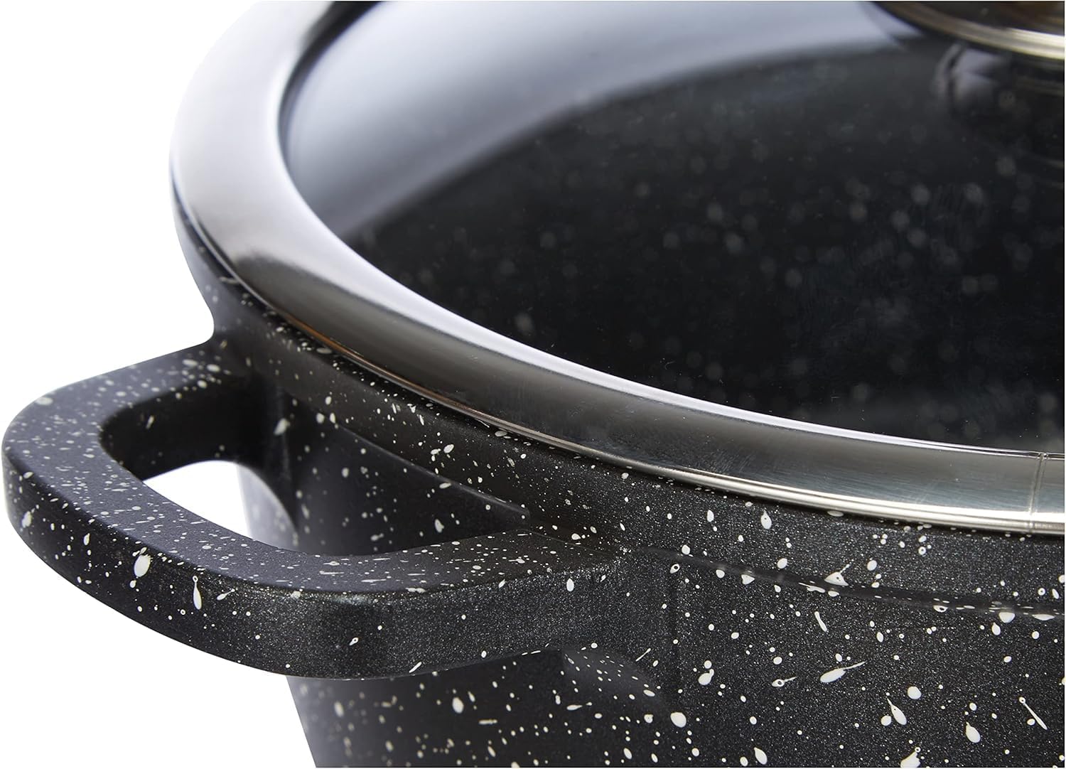 Kamberg - Faitout fonte aluminium 16 cm revêtement pierre, verre, induction - 0008030