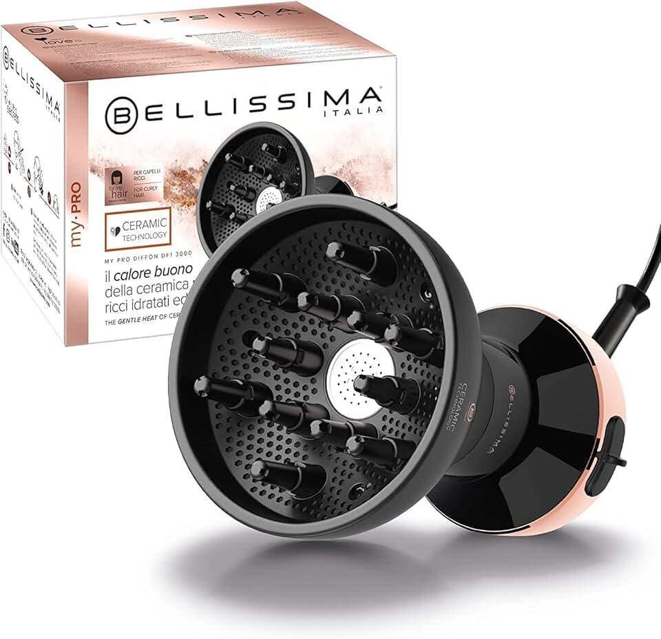 Bellissima - My Pro Diffon Ceramic - sèche-cheveux diffuseur, céramique, 2 vitesses, séchage doux, 700W