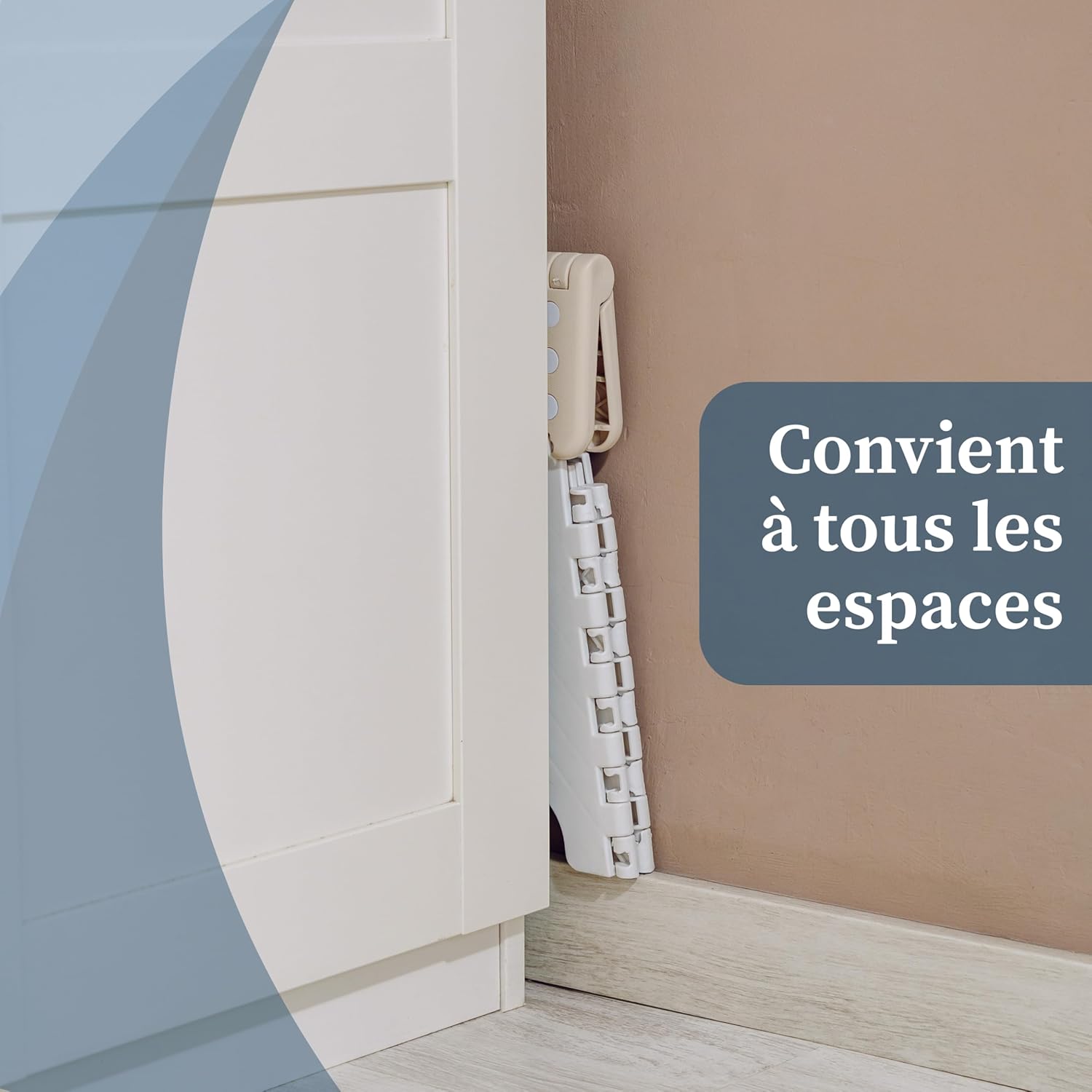 Bisoo - Tabouret pliant 22 cm - plastique, portable, sûr enfants