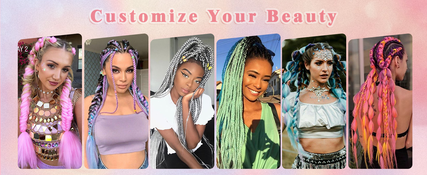 ShowJarlly Braiding Hair