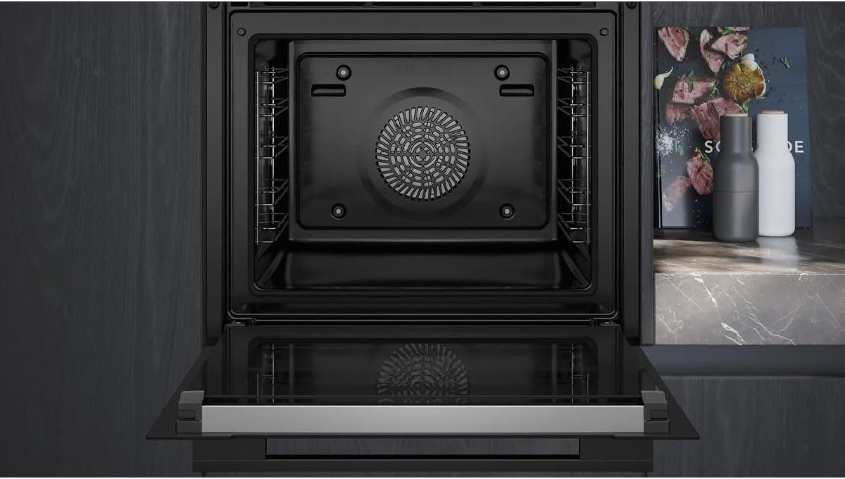 Siemens - four encastrable Série IQ700 - 71L - pyrolyse, 13 modes, HB778G3B1