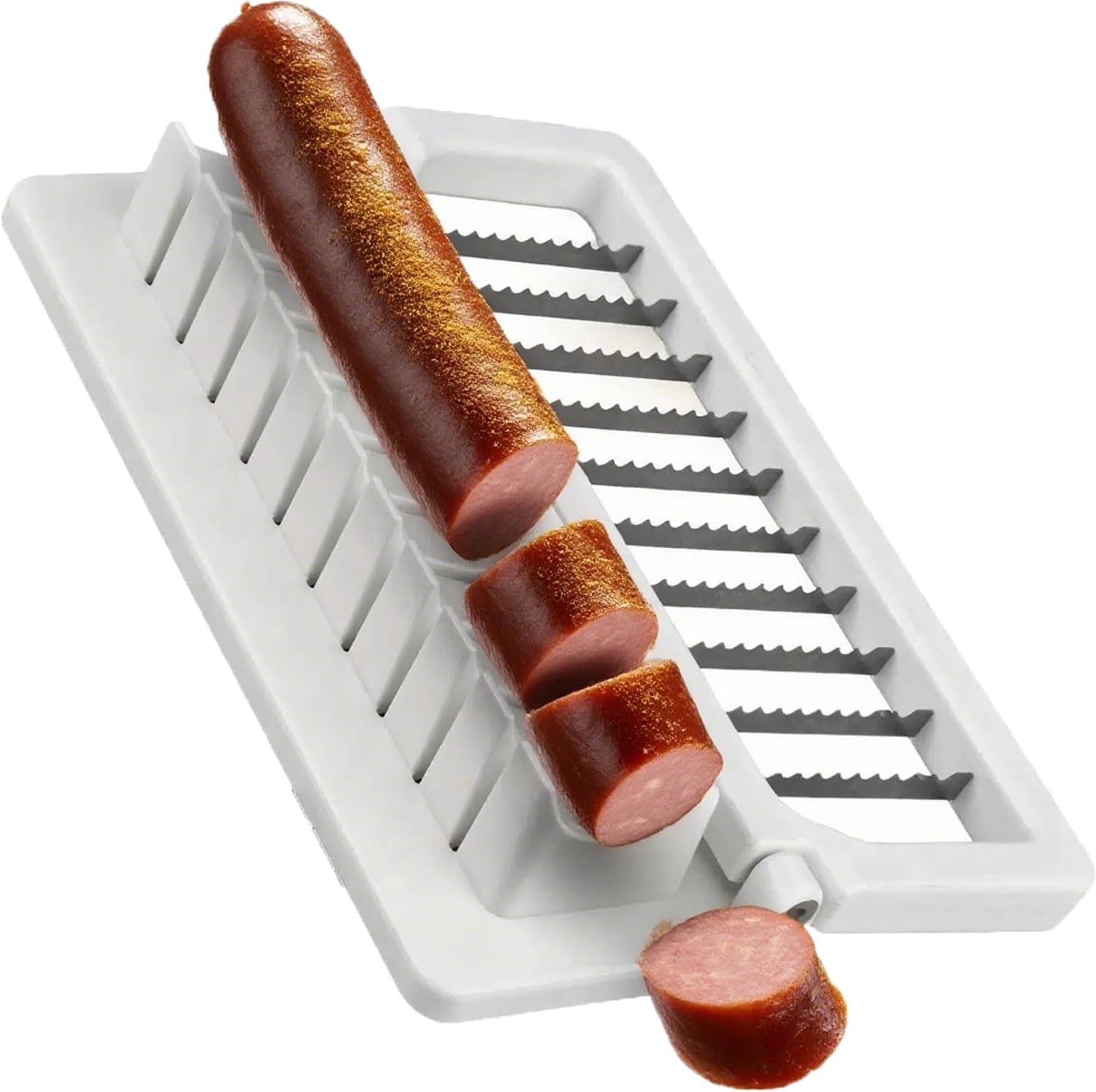 Outil de découpe alimentaire - coupe-saucisse, hot-dog, facile à nettoyer, sécurisé, idéal cuisine