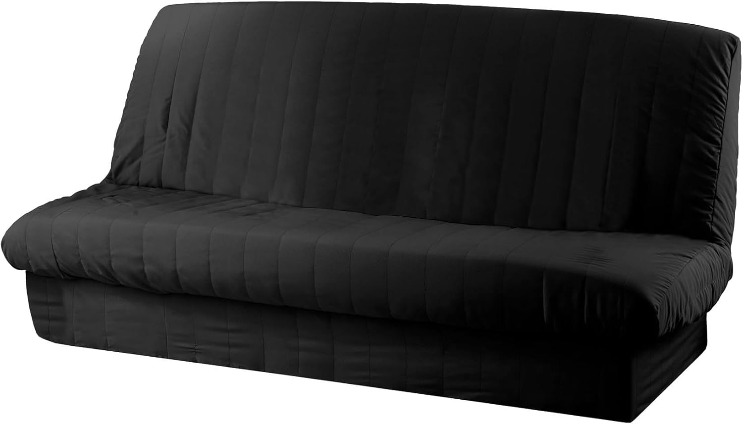 Douceur d'Intérieur - housse clic clac polyester noir 200x185cm - 1603194