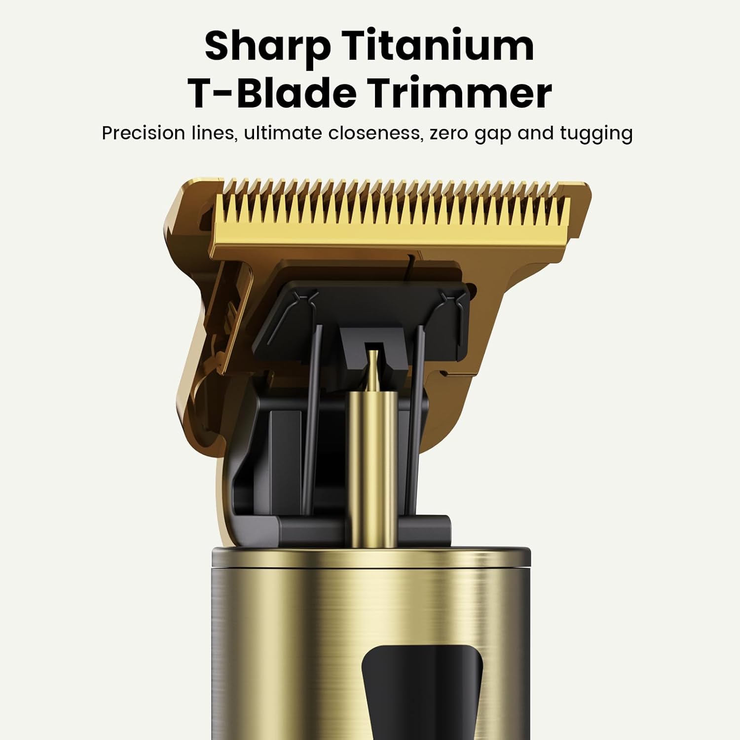 Yineel - Tondeuse HC100 - lame T, écran LCD, Type-C, précision, HC100