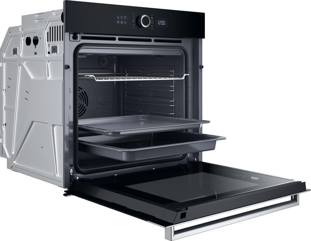 Hotpoint - four pyrolyse 73L, chaleur pulsée, inox - 59,7x59,5x56,4cm - HAOI5S8PM0XA