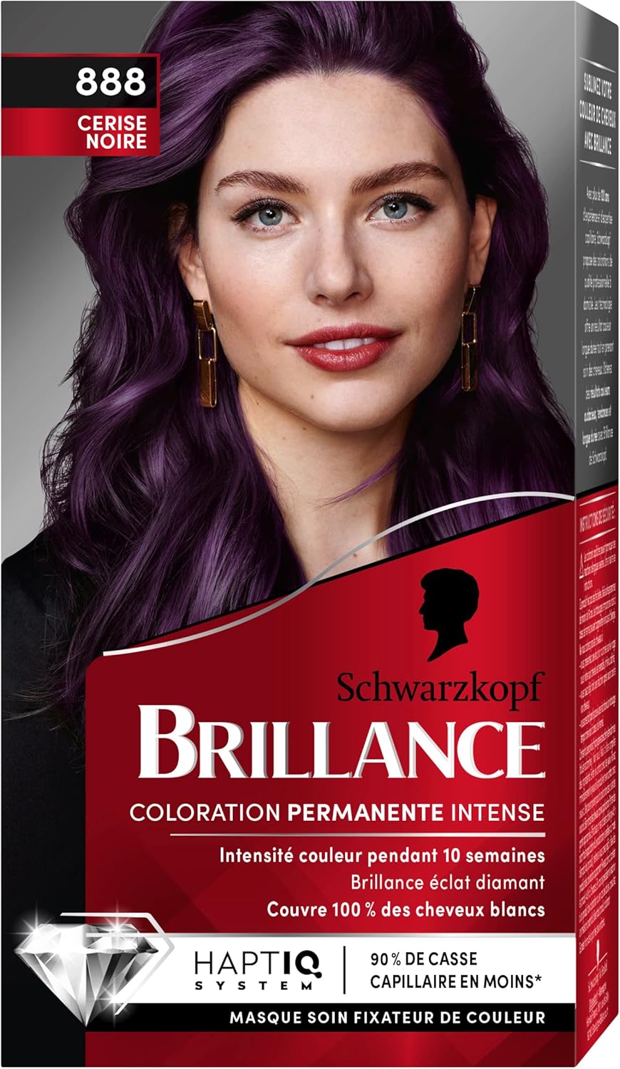 Coloration permanente - intense, couvrance optimale, longue durée