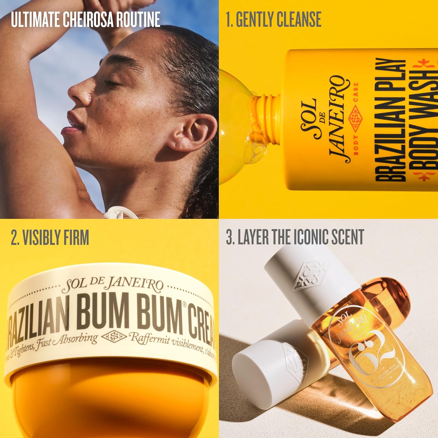 Sol de Janeiro - Brazilian Crush Cheirosa 62 - 8 oz - pistache, caramel salé, unisexe