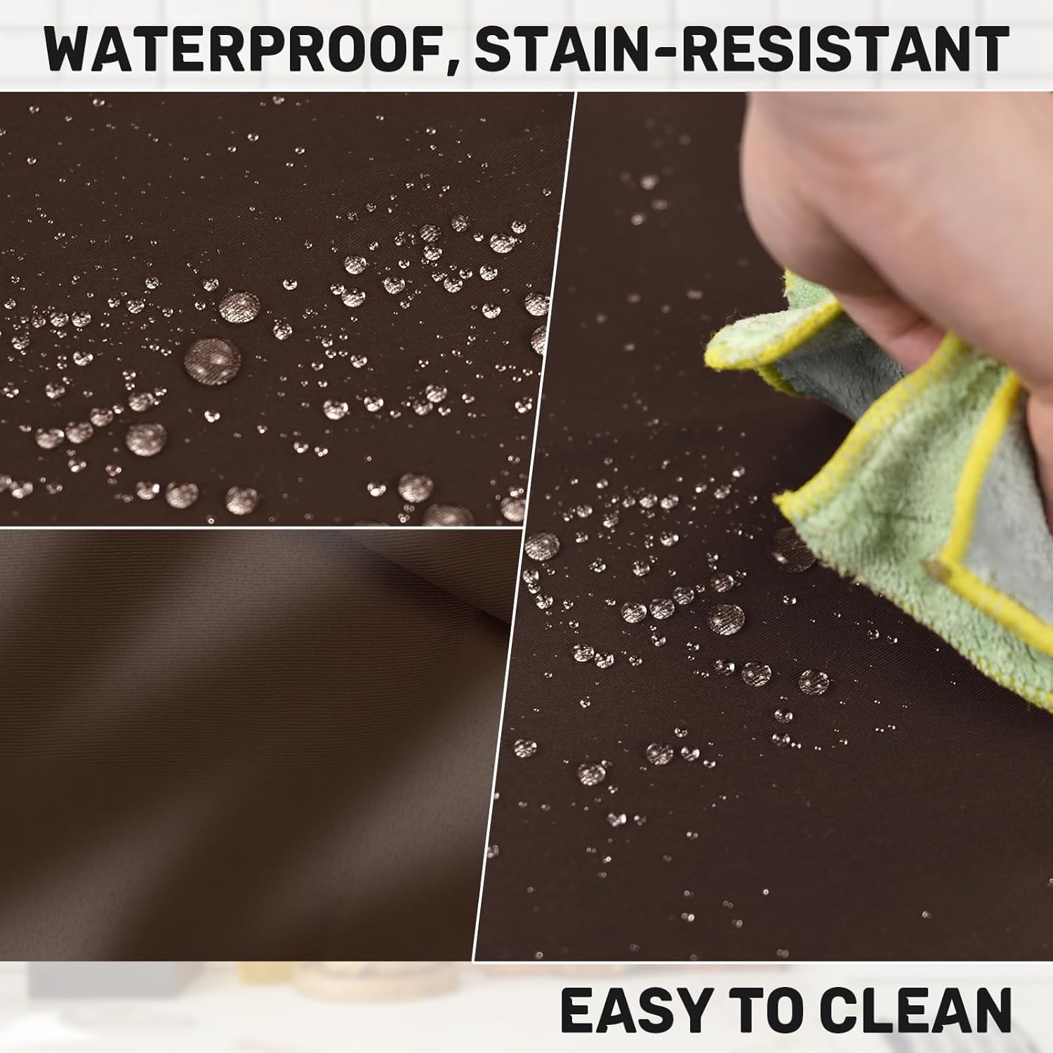 Tablier de chef - lot de 2 - grande taille - 2 poches, unisexe, professionnel