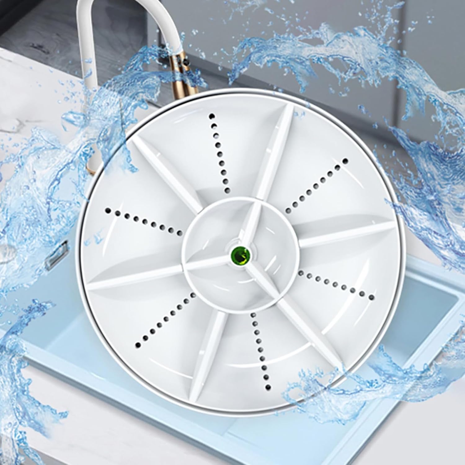 Machine à laver automatique portable - compact, sans fil, cuisine, légumes