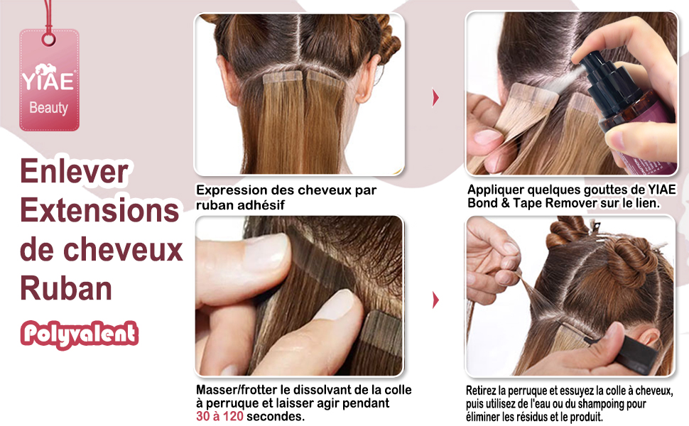 les nouvelles extensions de cheveux pour femmes