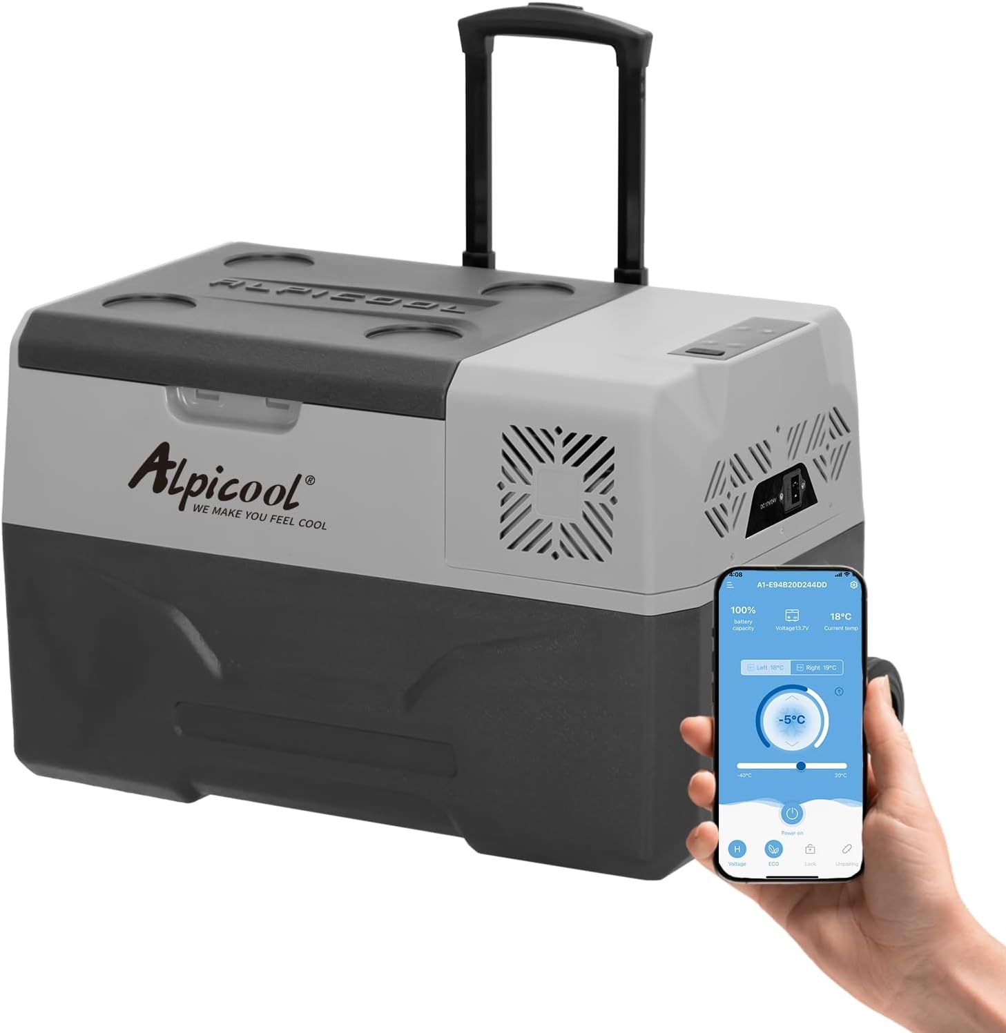 Alpicool - réfrigérateur portable 30L - compact, compression, CX30