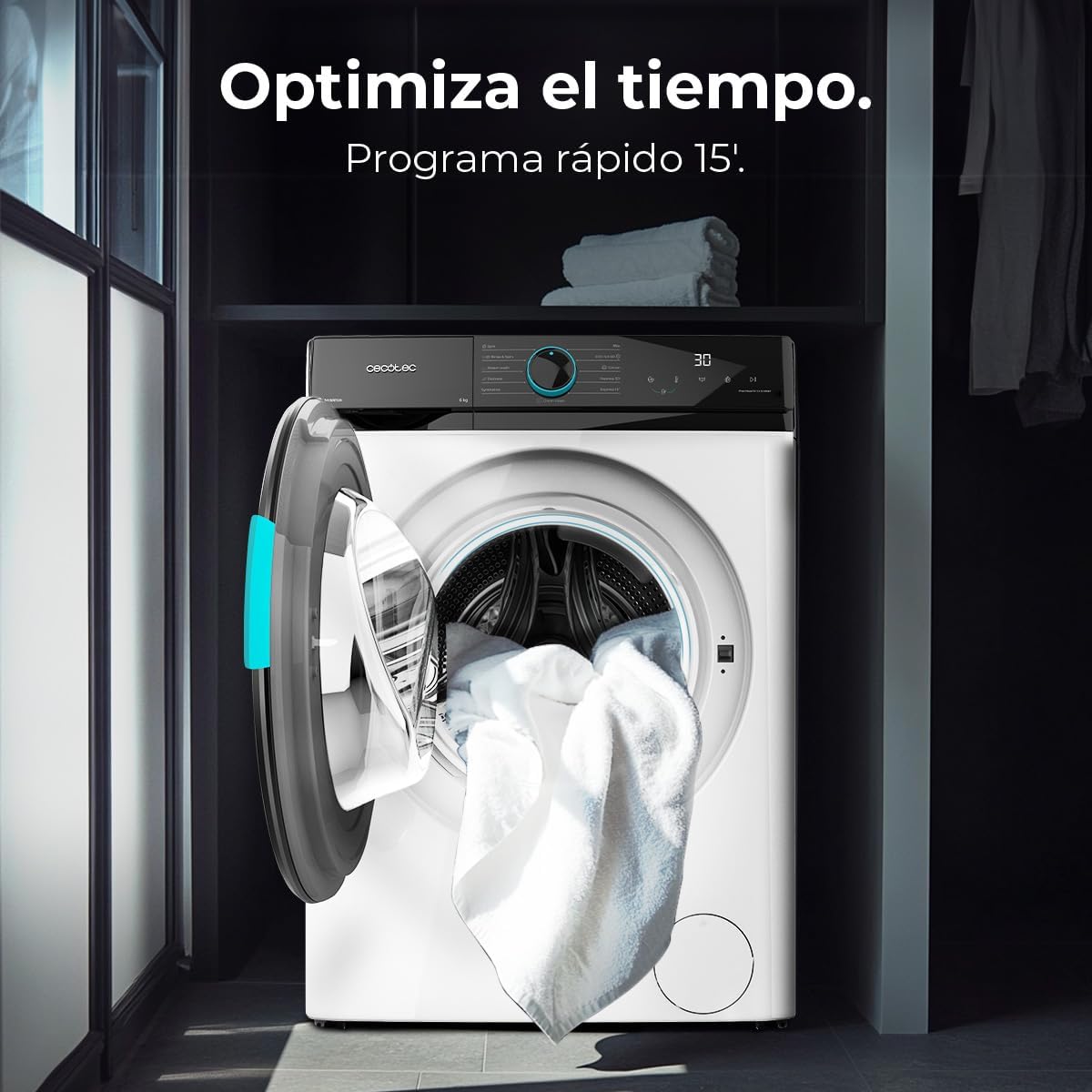 Cecotec - Bolero DressCode 8Kg 1200tr/min 11 programmes - Inverter