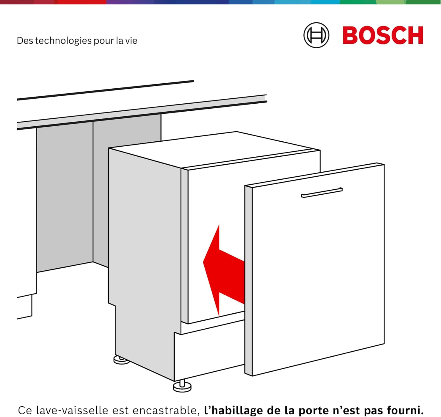 Bosch - Lave-vaisselle Série 2 - 45 cm - 10 couverts, connecté - SPV2HKX42E