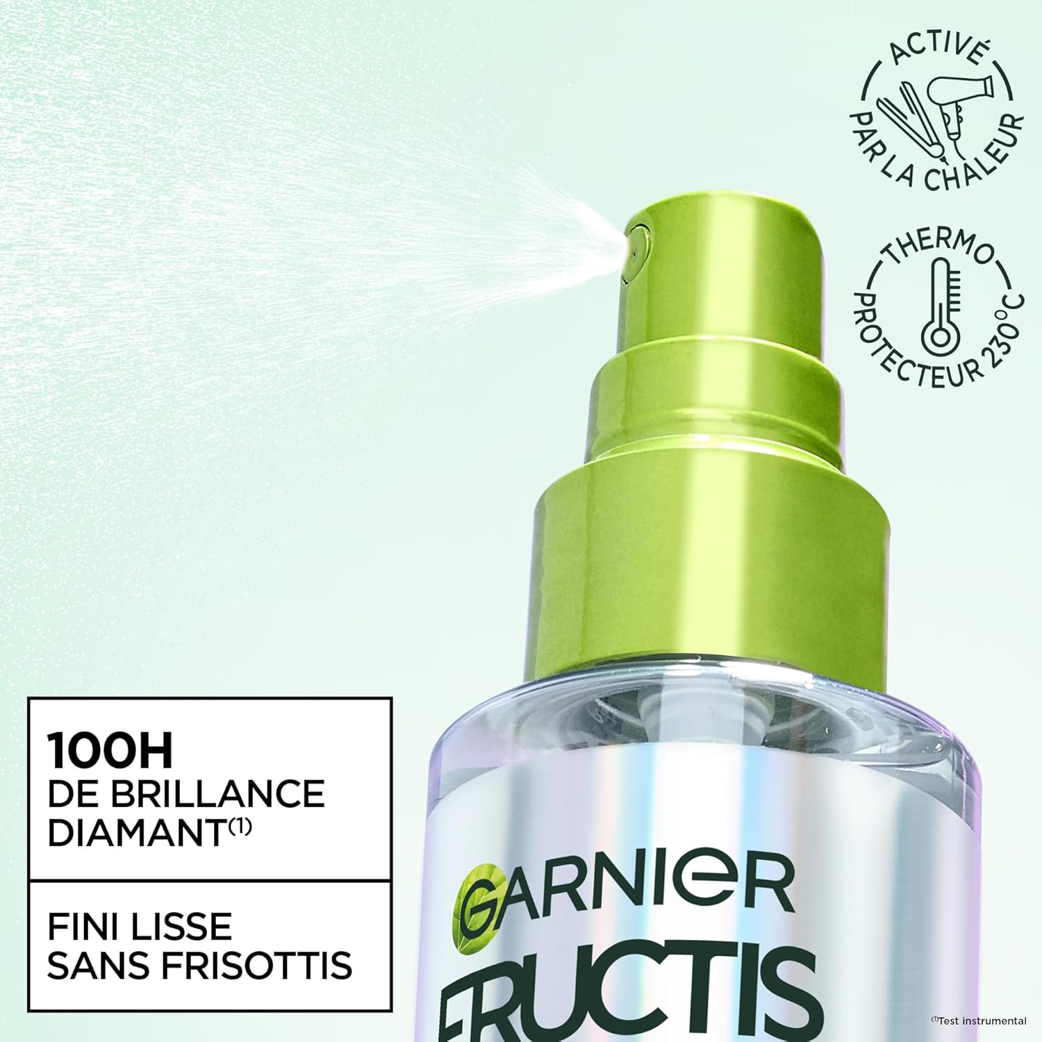 Garnier - Fructis Diamond Liss - 150ml - spray lissant brillance thermo-protecteur