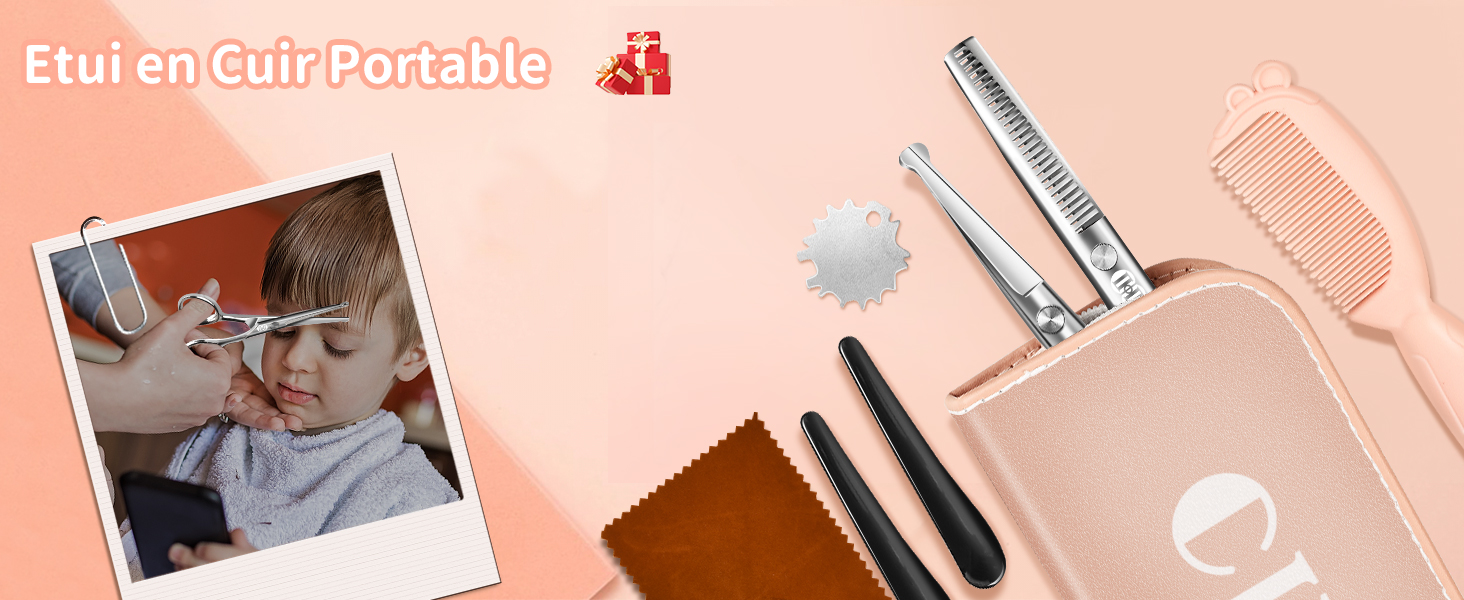 Le texte indique « Cadeau quadripolaire amusant ». Collage teinté de rose montrant diverses images d'activités ou de produits.