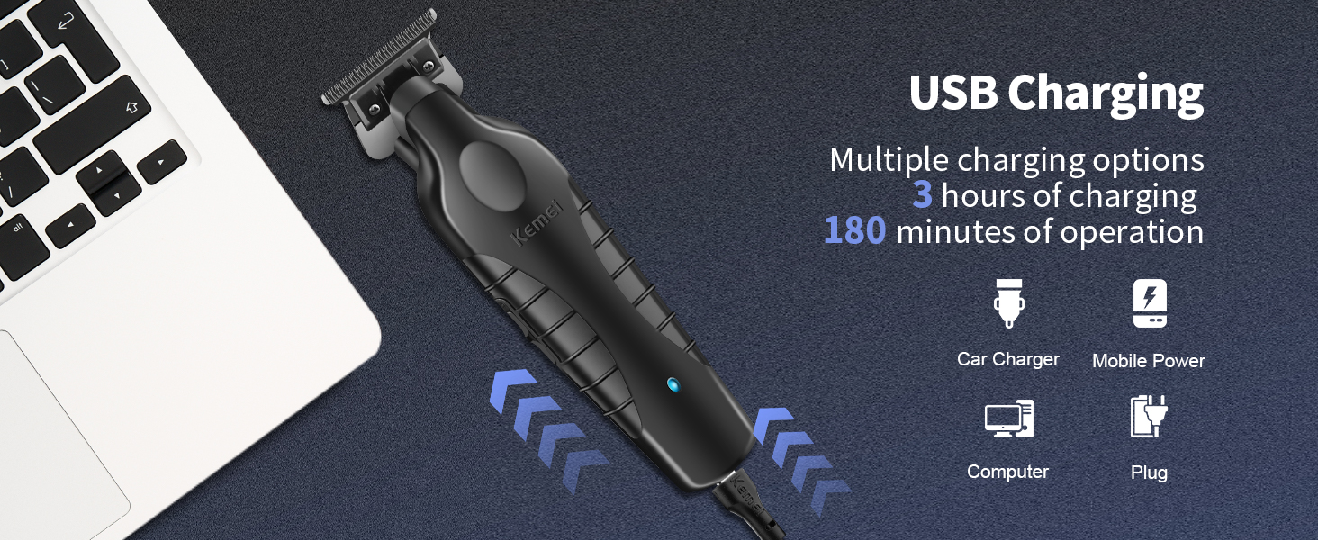 un rasoir noir avec une tête Bluetooth