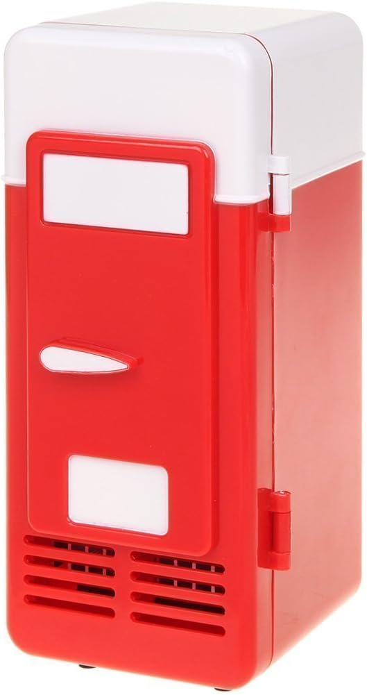 Mini réfrigérateur USB - refroidisseur/réchauffeur - compact - H-UF05Red