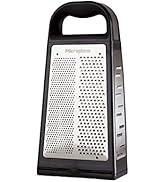 Microplane Râpe Multi-Faces Elite avec 5 styles de lames: Fine, Gros Grains, Ultra Gros Grains, D...