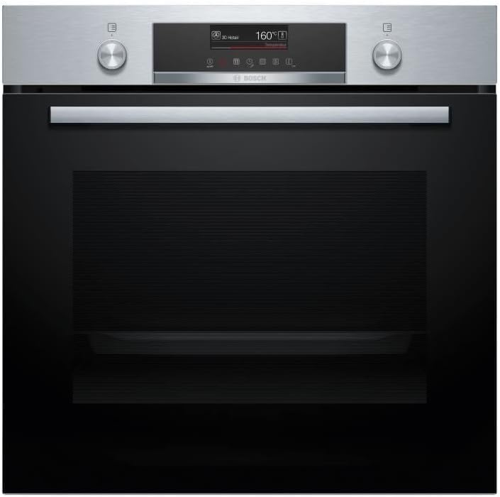 Bosch - Four encastrable Série 6 inox, multifonction, 60 cm - HBG579BS3F
