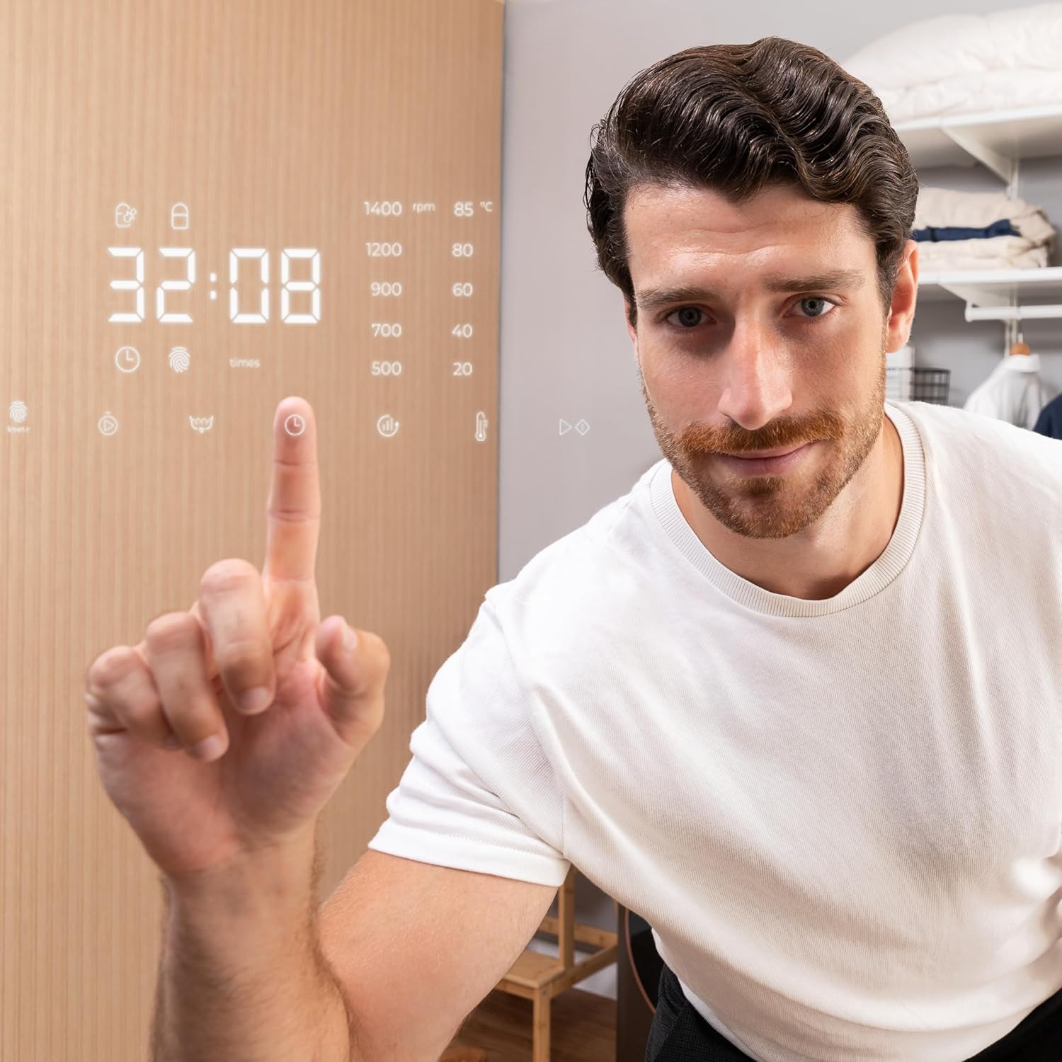 Cecotec - Bolero Dresscode 9610 - lave-linge 9kg, 1400RPM, vapeur, Inverter, 2000W, A