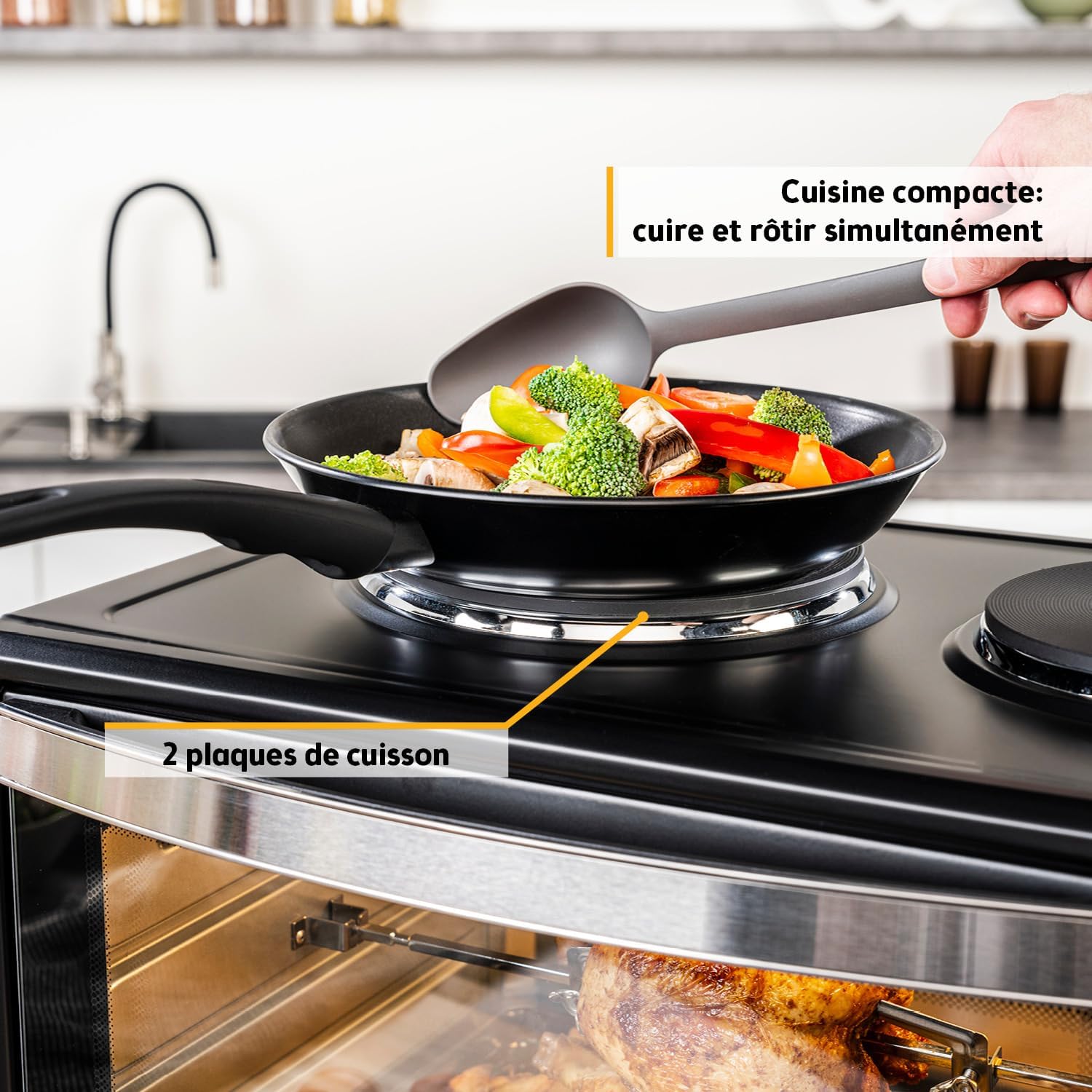 TZS First Austria - Mini-four 30L - 3200W, 230°C, 6 modes - TZSFA-3200