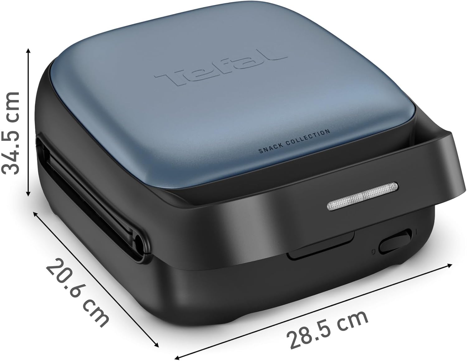 Tefal - Snack Collection - gaufrier multifonction, 20 plaques, recettes sucrées/salées - SW8674F0