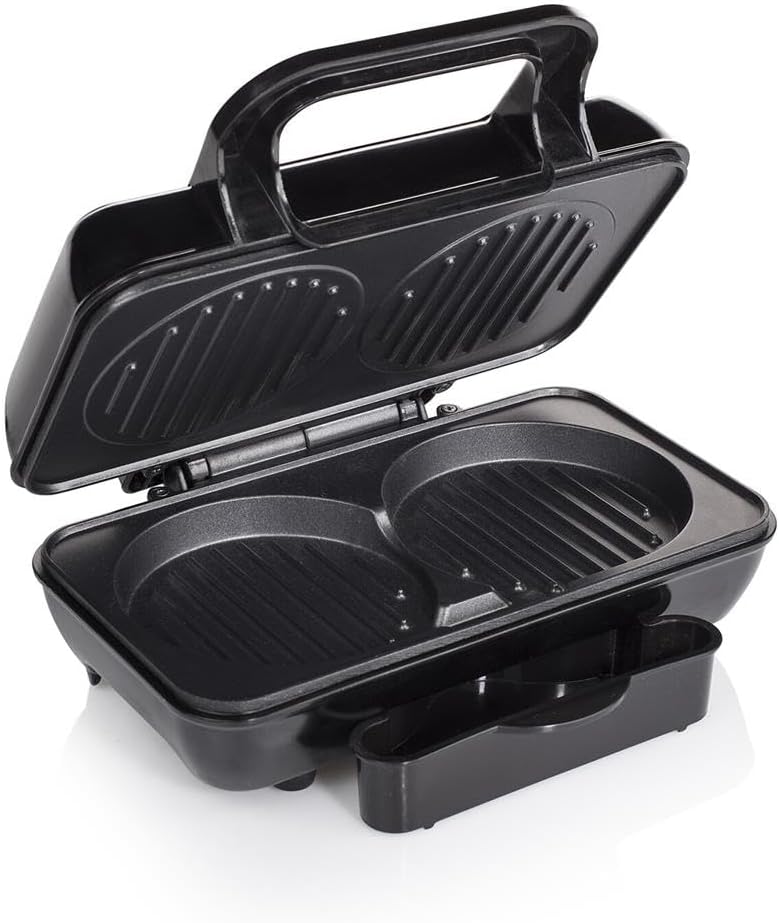 Tristar - GR-2843 - compact - gril antiadhésif pour 2 burgers