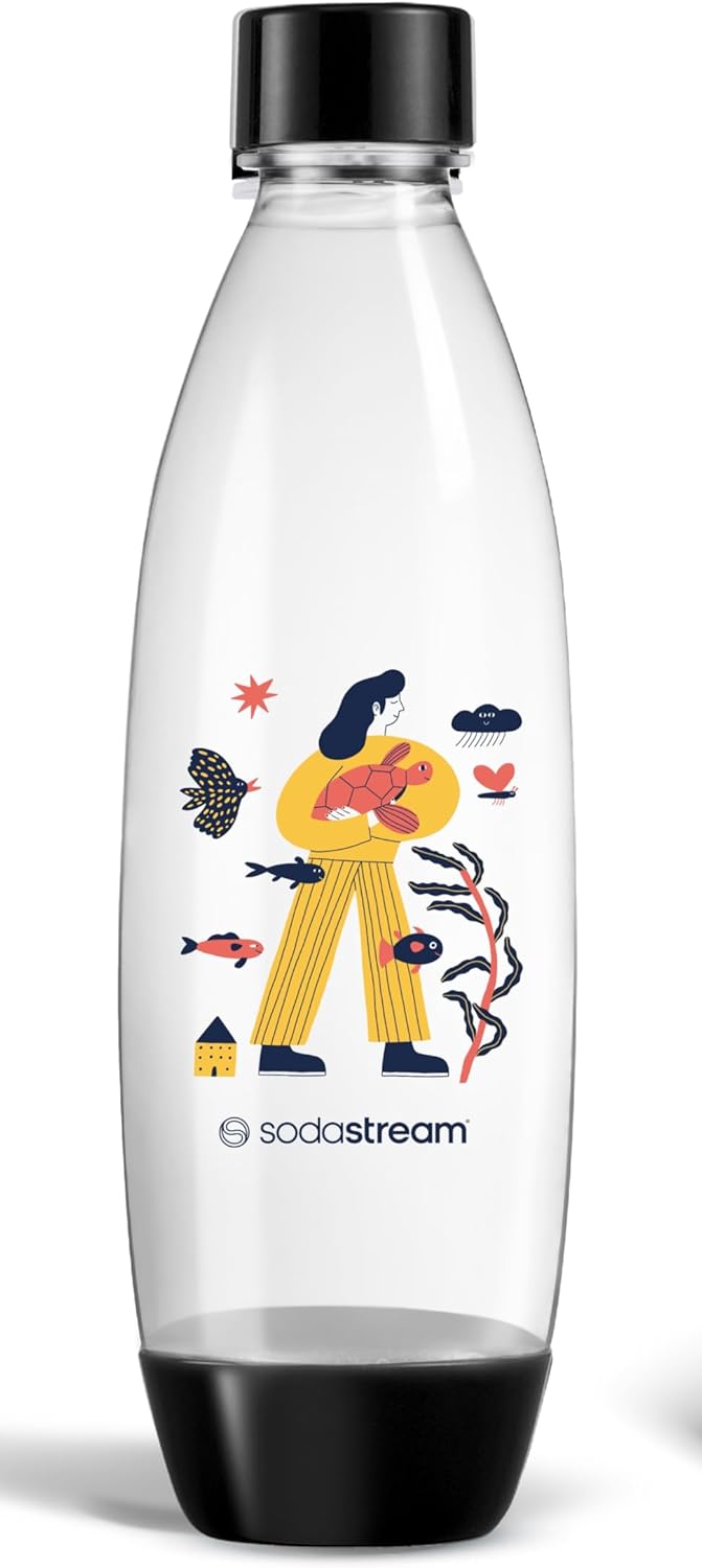 Sodastream - Bouteille édition limitée 1L, Snap & Lock, sans BPA, lave-vaisselle