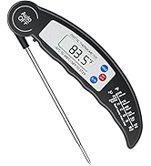 Flintronic Thermomètre de cuisine, thermomètre numérique à viande, thermomètre de cuisine, thermomètre à rôtir, hauteur