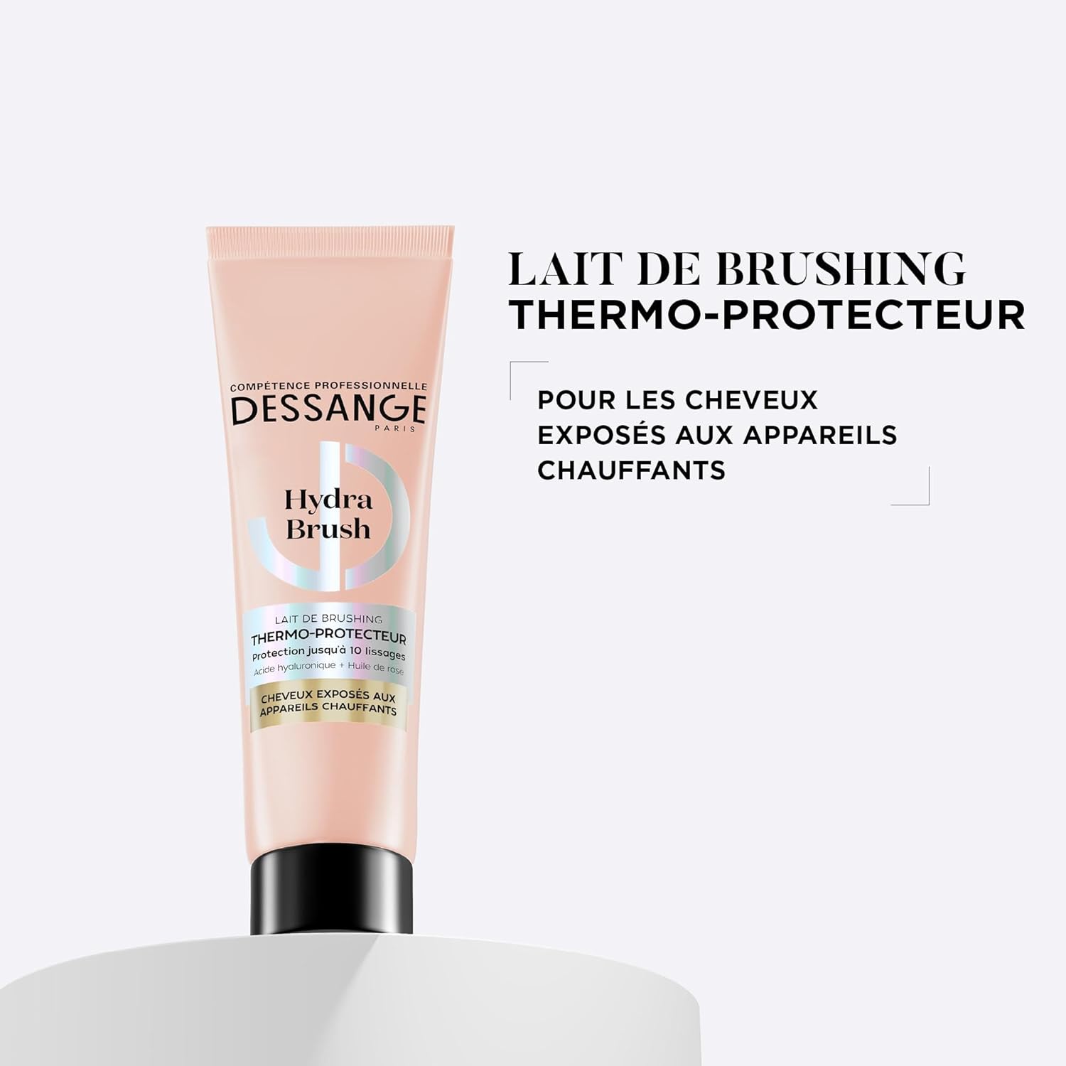 DESSANGE - Hydra-Protectrice Hydra Brush - 280/225/140ml - Hydrate, protège cheveux exposés appareils chauffants