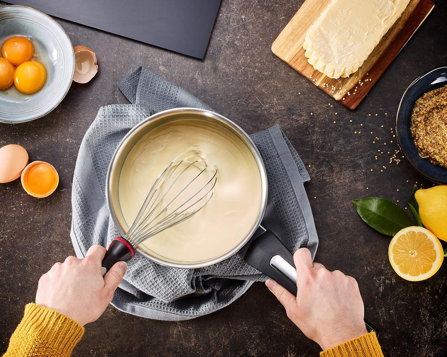 Tefal - Emotion série - casserole 20 cm inox, base épaisse, poignée robuste, induction, E3013004