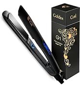 Golden Curl Fer Lisseur Cheveux Professionnel - 5 Ans de Tranquillité - Fer à Lisser et Boucleur ...