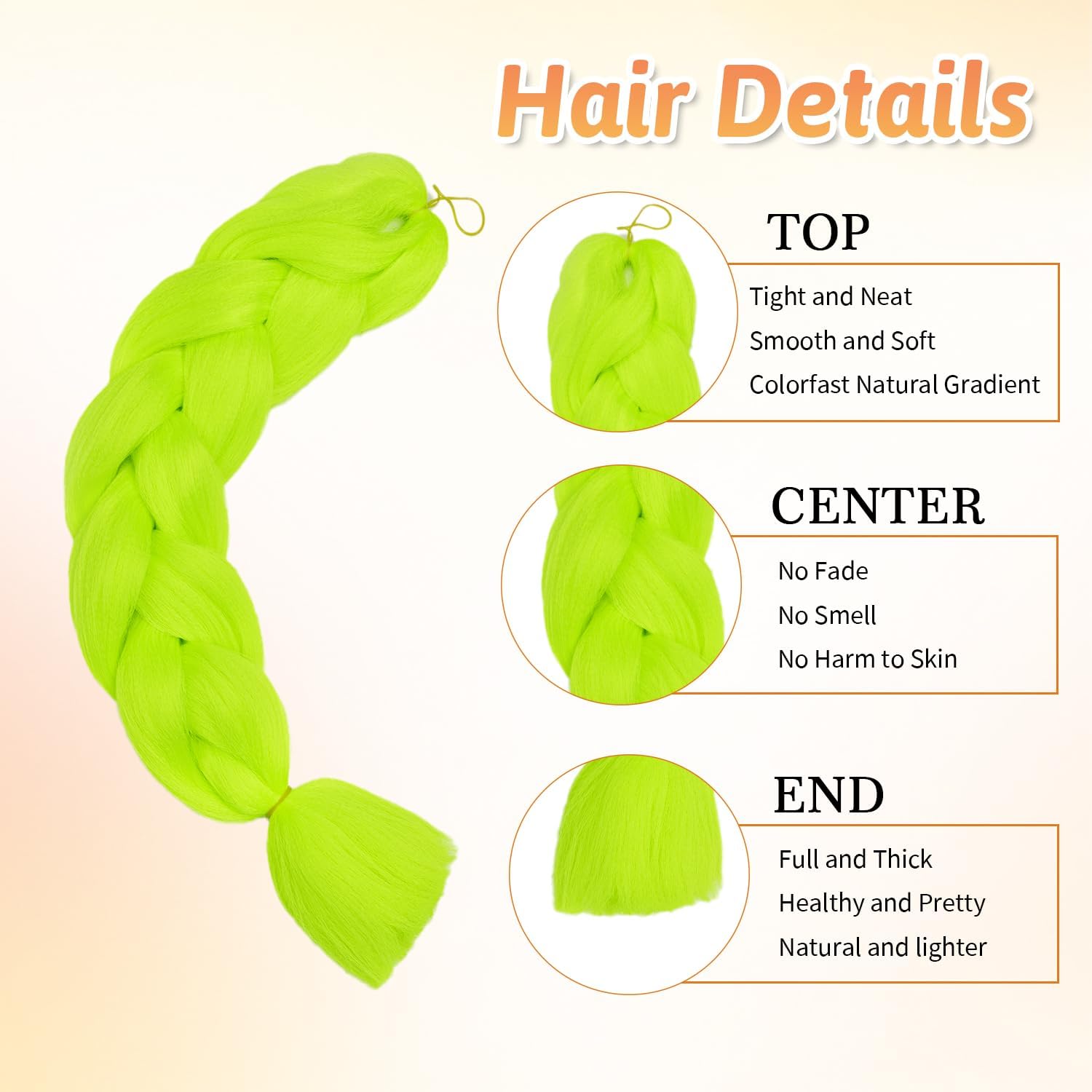 ShowJarlly - Meche pour tresses africaines 24