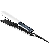 DREAME AuraSteam Straight, Lisseur À Vapeur Infusée, Coiffures Lisses Ou Bouclées, Plaque Élargie...