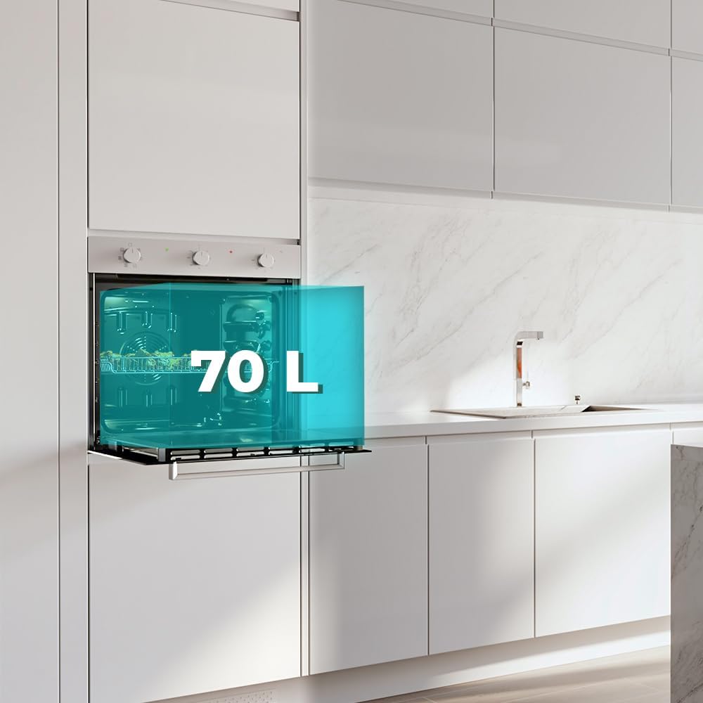 Cecotec - Bolero Hexa série - 70L, multifonction, classe A, 2800W, M236000