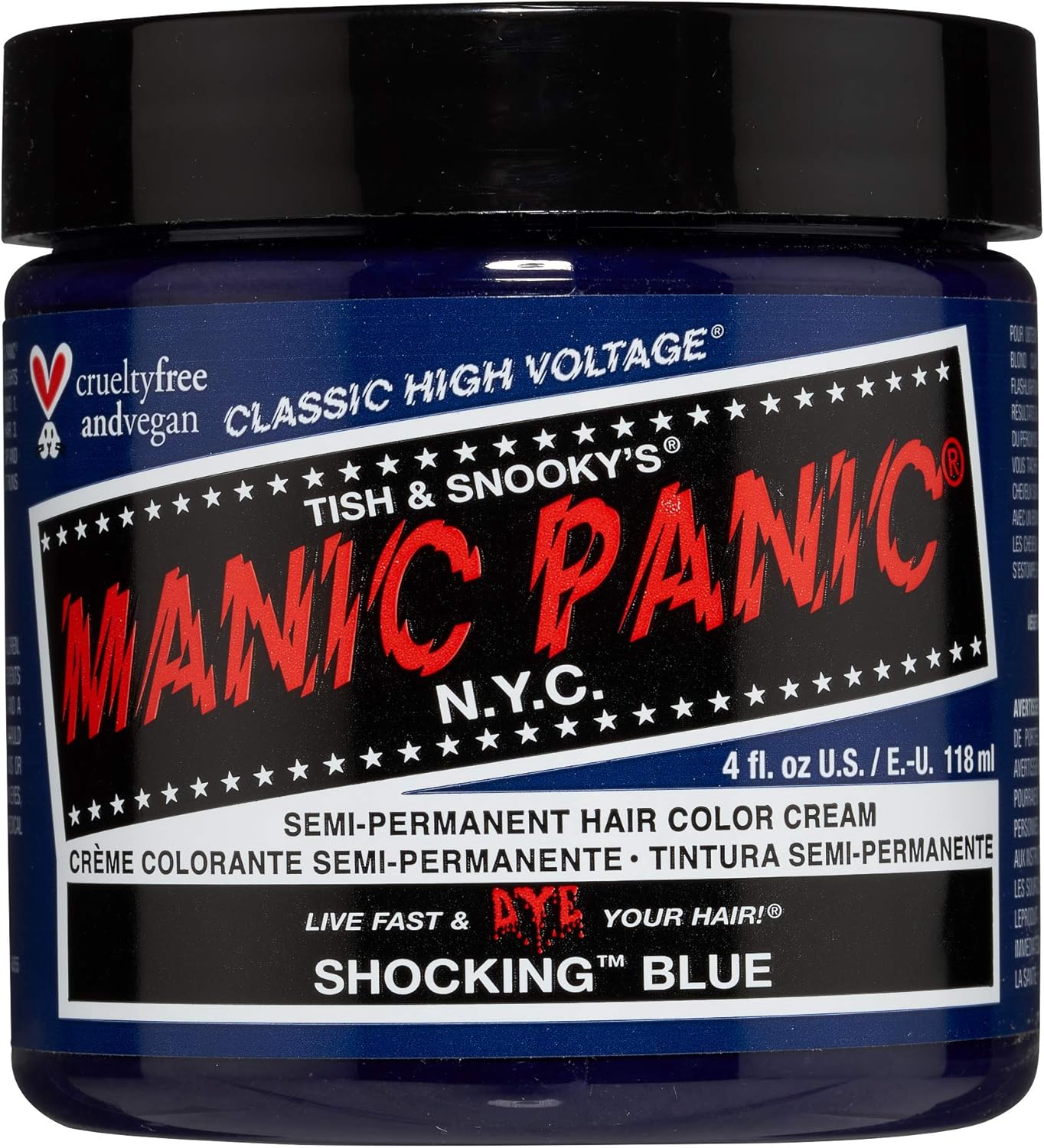 Manic Panic - Classic Creme - 118ml - bleu vif, vegan, semi-permanent