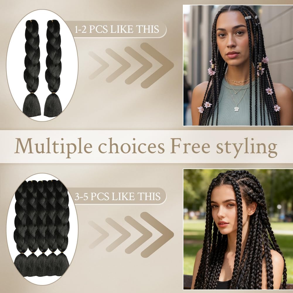 ShowJarlly - Ombre Jumbo Braids 24