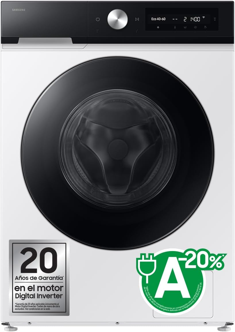 Samsung - Série WW - 11 kg, 1400 tr/min, blanc, WW11DB7B94GEU3