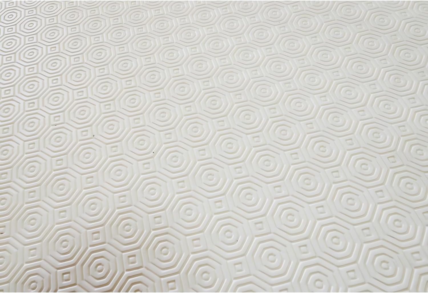 Soleil d'Ocre - Nappe Rectangle uni PVC 140x300 cm - blanc