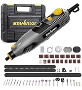 Enventor Mini meuleuse électrique 130 W avec 206 accessoires, mini outil rotatif multifonction